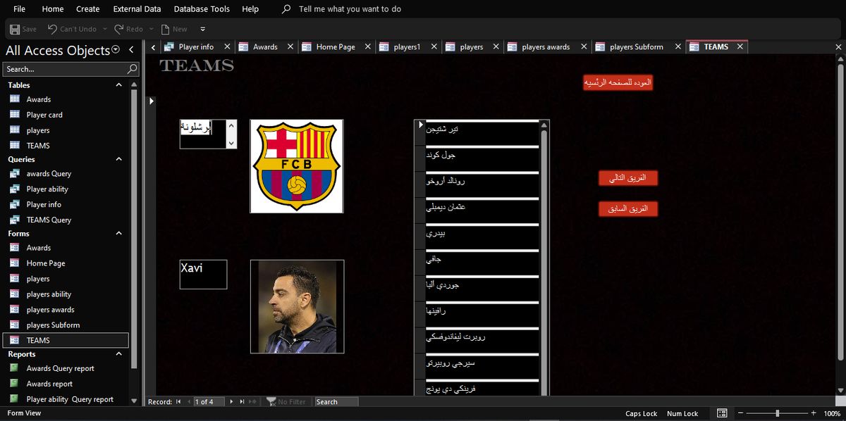 Teams form